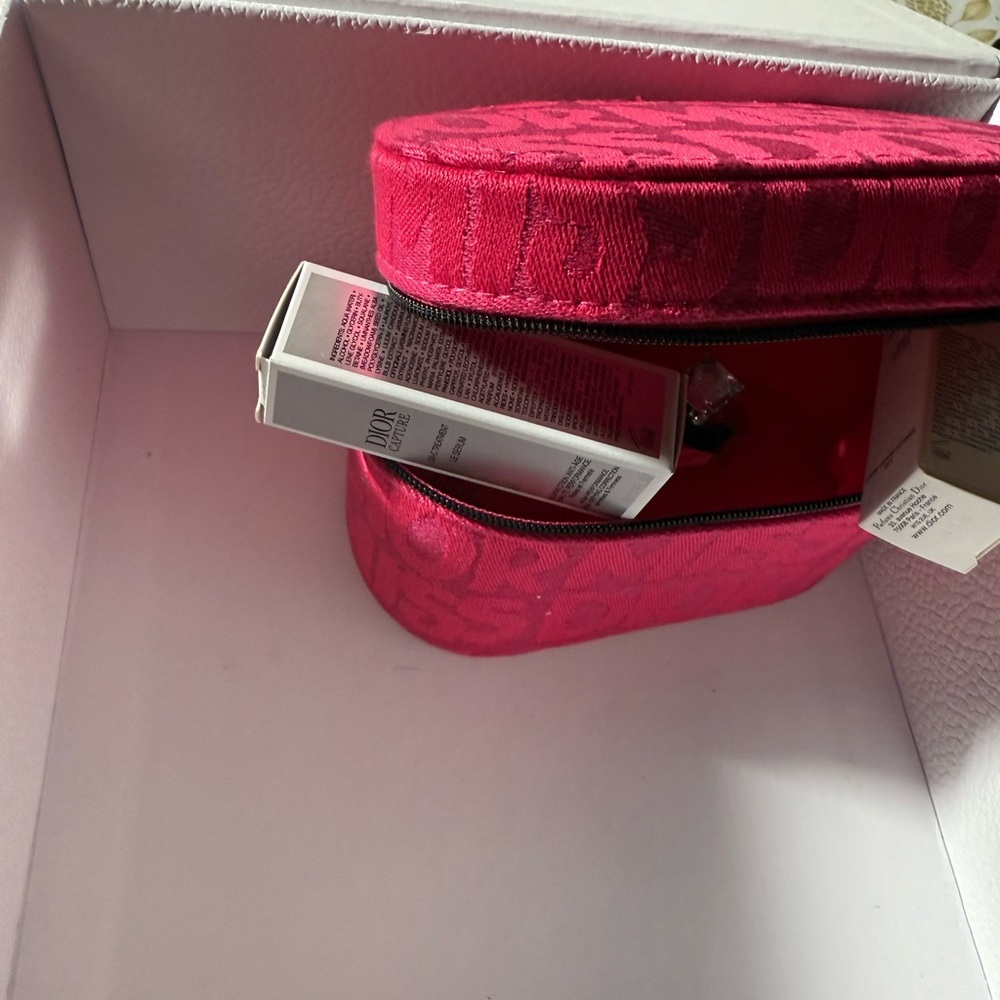 Dior Pink Cosmetic Bag, Dior box, empty parfum - Picture 5 of 5